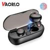 VAORLO Обновленные беспроводные наушники со светодиодным дисплеем Y30PRO, стерео сабвуфер HiFi, музыкальная спортивная гарнитура с микрофоном для всех смартфонов
