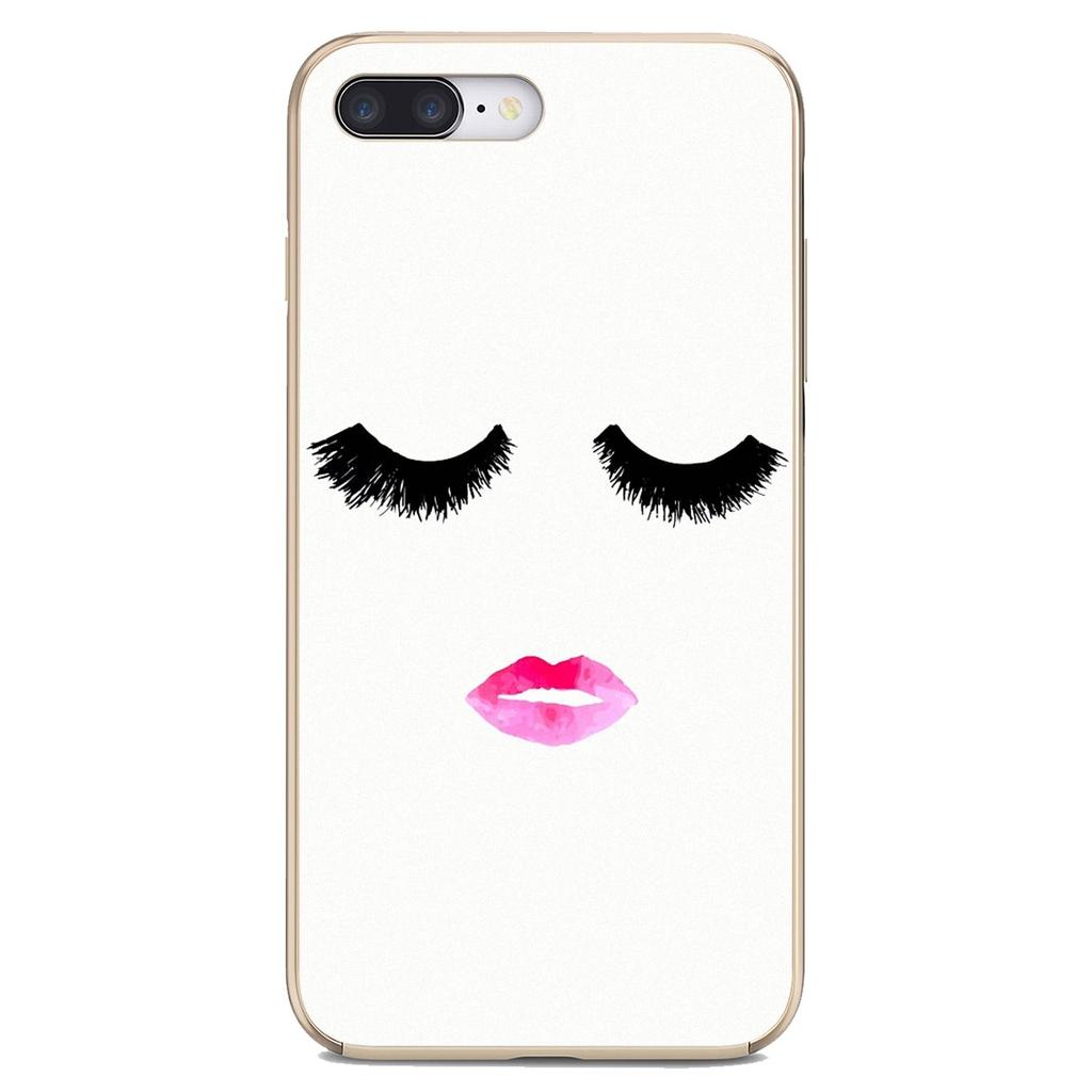 Для Oneplus One plus 3T 5T ​​6T 6 7 7T 8 Pro для LG K10 K8 K7 K4 2017 EUR силиконовый чехол для телефона с рисунком ресниц для девочек макияж