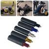 2Pcs Front Fork Frame Sliders Wheel Crash Protector Aluminum Fork Wheel Frame Sliders Crash Pads Anti Collision Protector