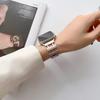 Ремешок из нержавеющей стали для iWatch 6 SE, 40 мм, 44 мм, тонкий металлический браслет-ремешок для iWatch Series 5/4/3/2, 38 мм, 42 мм