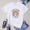 Be Kind To Your Mind Unisextal Health Matters Tshirt Vintage Unisex Boho Rainbow Self Love Tee Shirt Top