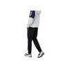 Puma Solid Color Brand Logo Print Mid Waist Retro Sports Striped Cuffed Casual Pants Men Bottoms Black 686083-01