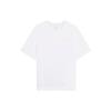 SS22 Однотонная футболка с круглым вырезом и короткими рукавами, топы унисекс, белая AHSS427-2