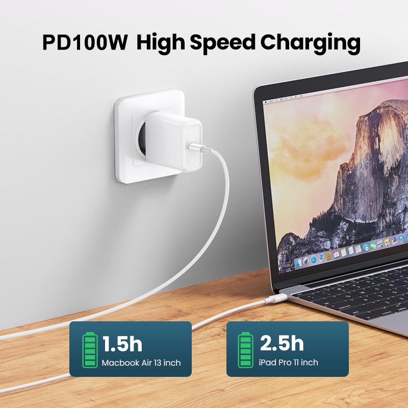 100 Вт USB C - Type C кабель C - C USB C PD быстрая зарядка провод зарядного устройства шнур для Samsung Xiaomi Redmi Oneplus iPhone USB C кабель