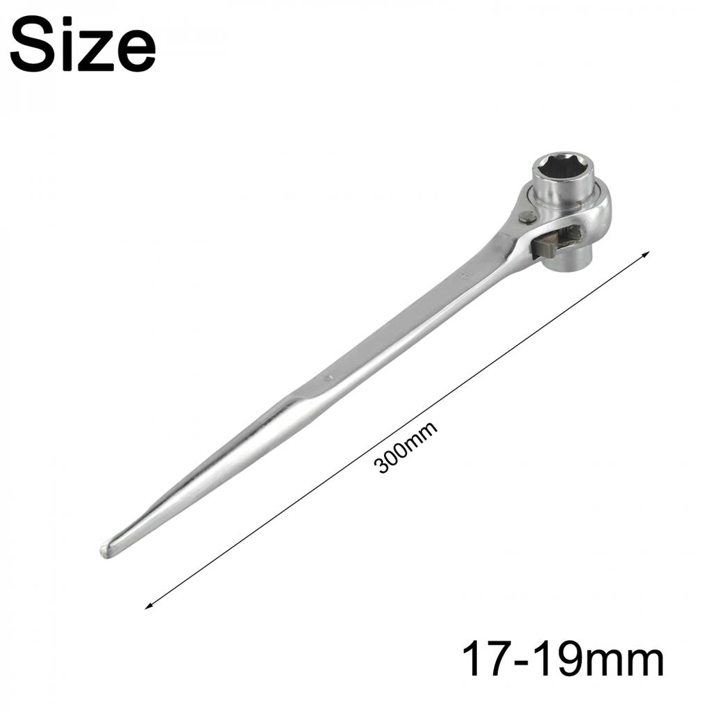 17-22mm Ratchet Wrench Head End Socket Wrench Podger Spanner