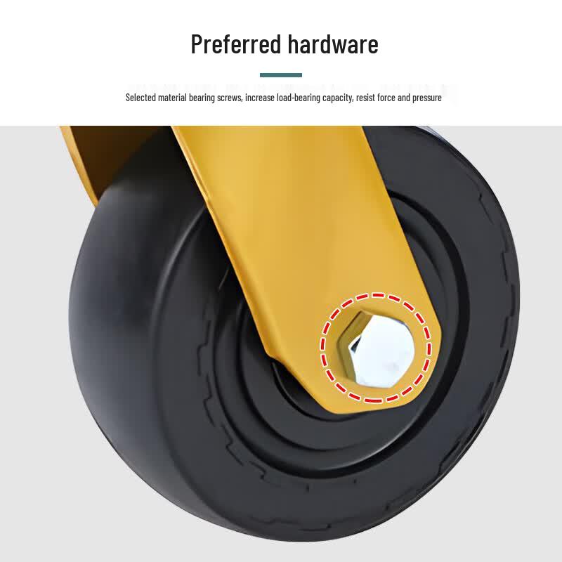 Huizhen 6-inch Heavy-Duty Nylon Swivel Caster Wheel