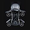 AABGS1 Mercedes Benz W206 W214 W215 X204 R172 W204 W240 W222 W223 Projection Welcome Light Car Decoration Door Light
