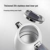 THERMOS 1.7L Stainless Steel Electric Kettle with Steam Sensor
