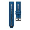 Двухцветный силиконовый ремешок для часов 22 мм для Garmin Forerunner 265 255 Music 570 47 мм/Venu 4 3 45 мм Браслет для смарт-часов Ремешки для часов