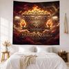 Liverpool Fc Custom Your Name Wall Decor Tapestry Art For Pet Memorial Birthdaywedding Party Backdrop Family Gift