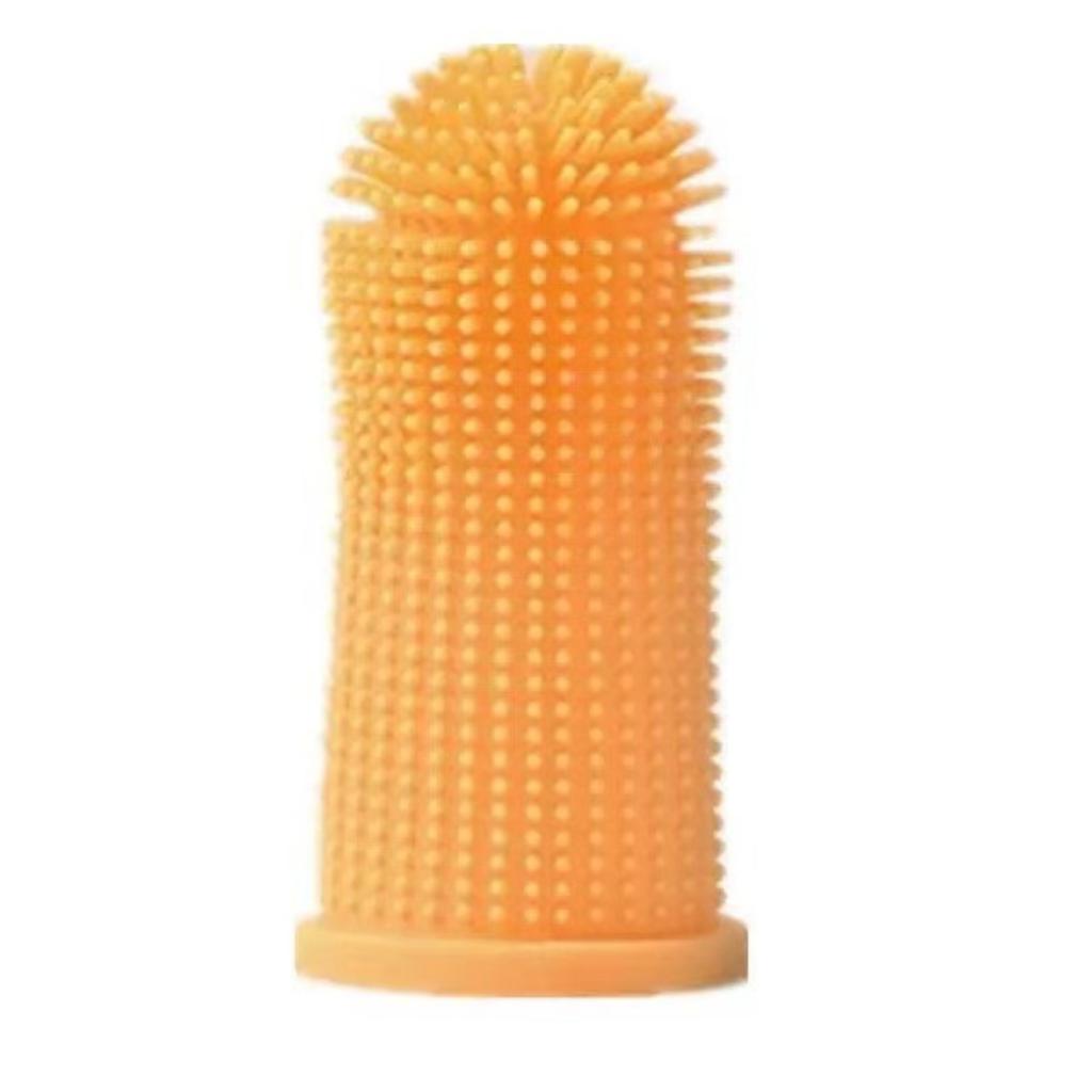 Зубные щетки для питомцев Мягкая щетка Зубная щетка для собак Чистка зубов Силиконовый напальчник Щетка для ухода из пищевого силикона