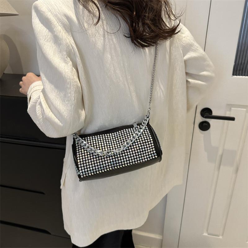 Trendy Street Style Canvas Crossbody Bag Chic Pillow Bag For Women 2024 Summer Shoulder Bag
