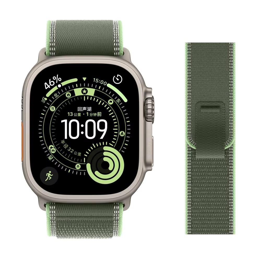Ремешки для Apple Watch ultra2 ремешок 49мм 46мм 42мм 44мм 40мм 45мм 41мм Trail loop браслет correa iwatch series se 3 7 8 9 10 11