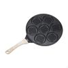 Waffle Frying Pan Pastry Baking Plate 7 Moulds Multifunction Non-slip Cookware Griddle Pot