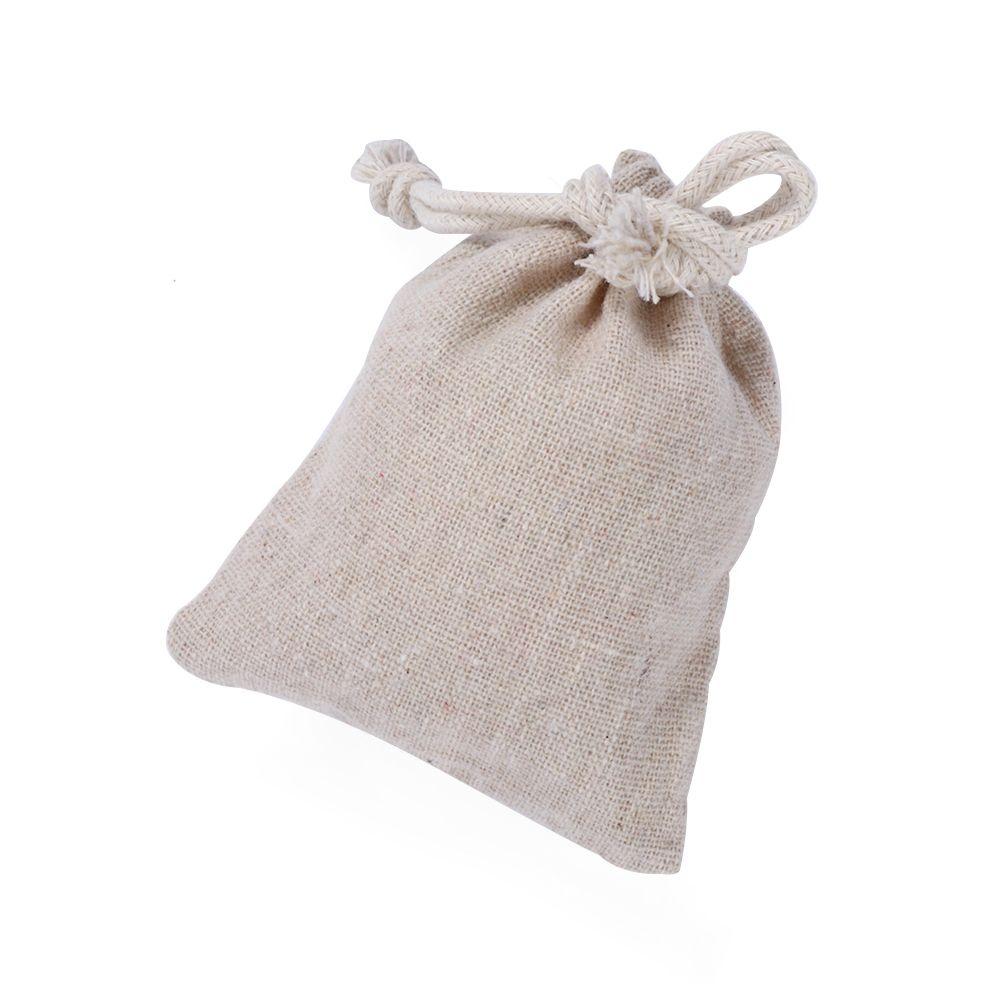 Льняной мешок для хранения продуктов, джутовые подарочные пакеты, мешочек на шнурке, органайзер для конфет, свадебный подарок