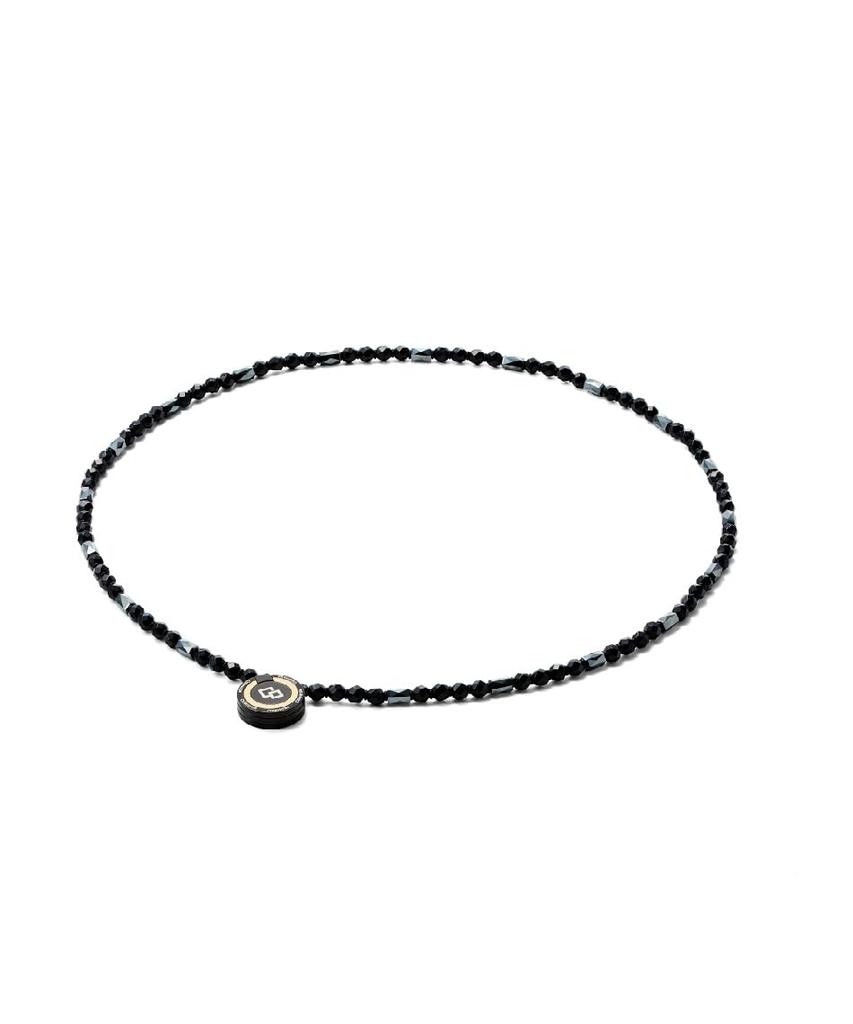 Colantotte THEO Necklace LUSSO Black 52cm