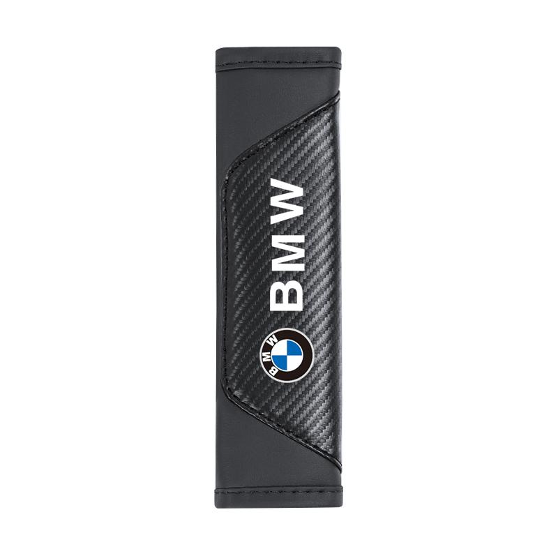 2PCS Car Safety Seat Belt Cover Adjustable Car Shoulder Pad For BMW Performance E46 E60 E90 E39 E87 E36 E92 E70 E91 X3 X5 X1 X2 FY0