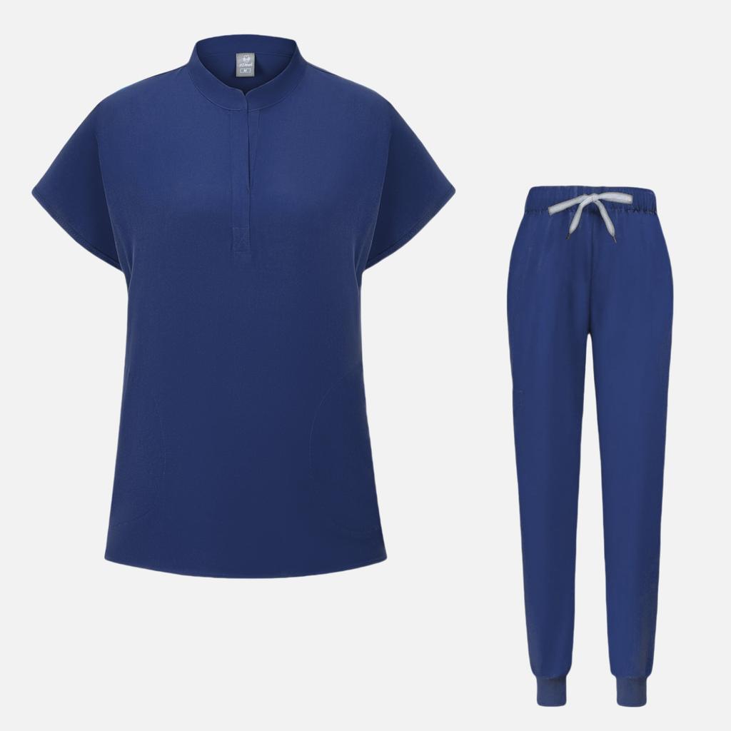 Хирургический халат с короткими рукавами, халат для мытья рук в стоматологической операционной, эластичный халат для чистки рук, медицинский стоматологический комбинезон