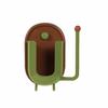 Multi-Purpose Paper Towel Holder Plastic Material Suction Cup Tissue Storage Rack No-Drill Hanging 2 in1 Design