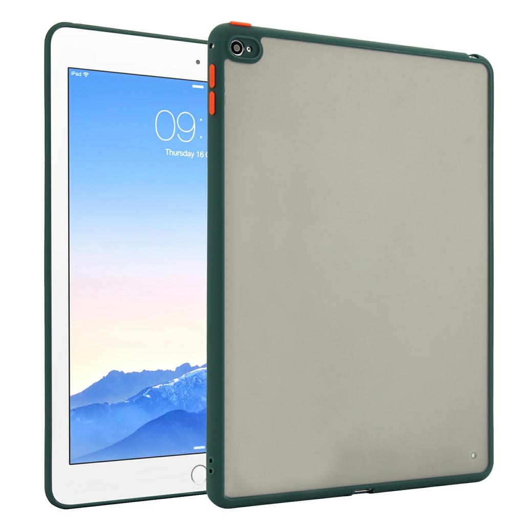 For iPad Air 2 Case Skin Touch Matte Acrylic TPU Shockproof Tablet Cover