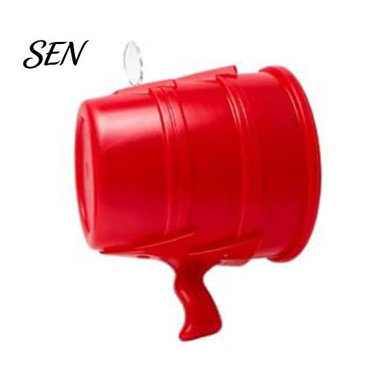 Нелетающий игрушечный пистолет с потоком воздуха, ручной пистолет-игрушка, портативный стрелялка для детей, развлечение для семейных встреч на свежем воздухе, игровая машина для мыльных пузырей, забавная розыгрыш