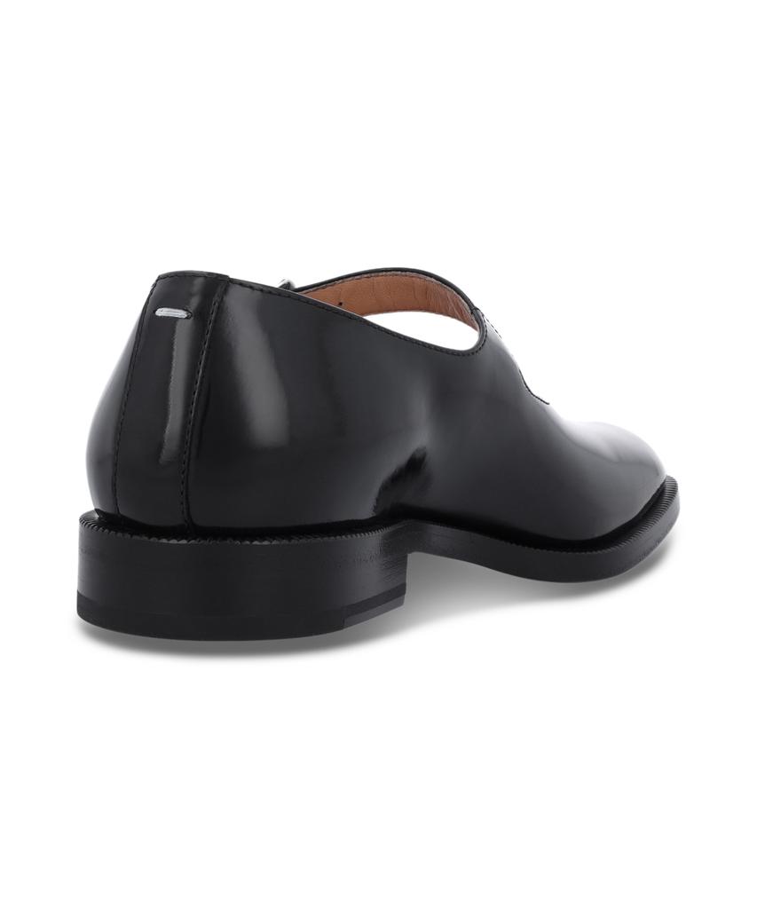 Maison Margiela Tabi Mary Jane Flat Shoes - Black / S39Wl0119Ps679T8013