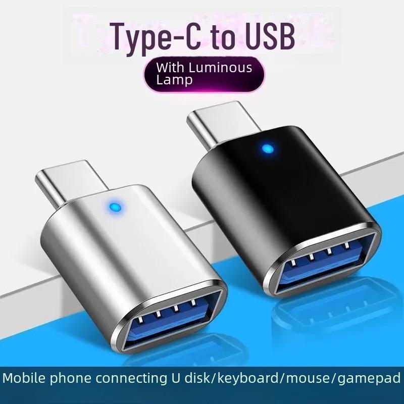 Spot USB-C To USB 3.0 OTG Adapter & Portable Rechargeable Card Reader Keyboard