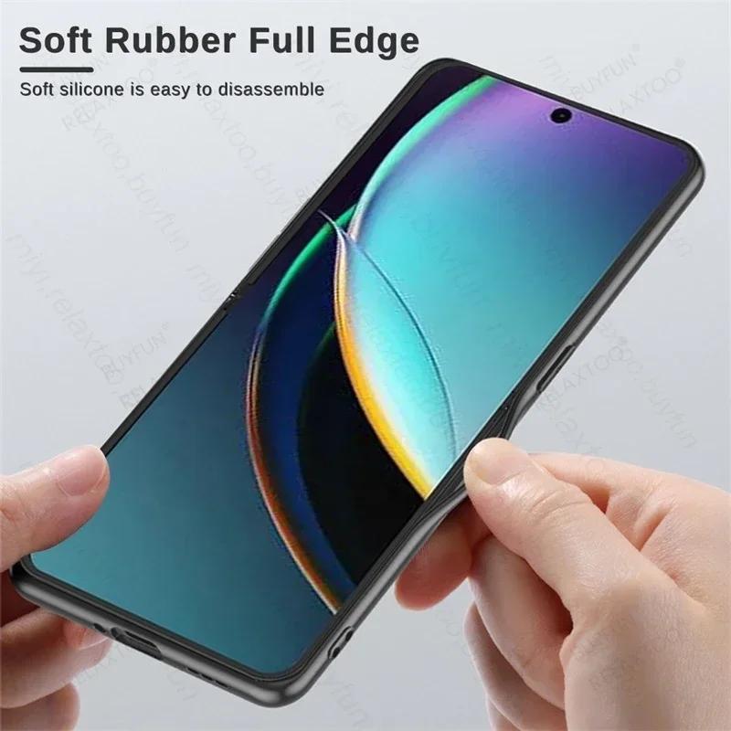 Кожаный чехол из овчины для Motorola Razr 60 Ultra /25 Razr 60/50/40 Ultra 60 Ultra Ударопрочный чехол из твердого пластика для телефона