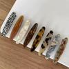 8 Pcs/Set Luxury Bangs Barrettes Colorful Duckbill Clip Fashionable Side Clip Hairpin  for Women
