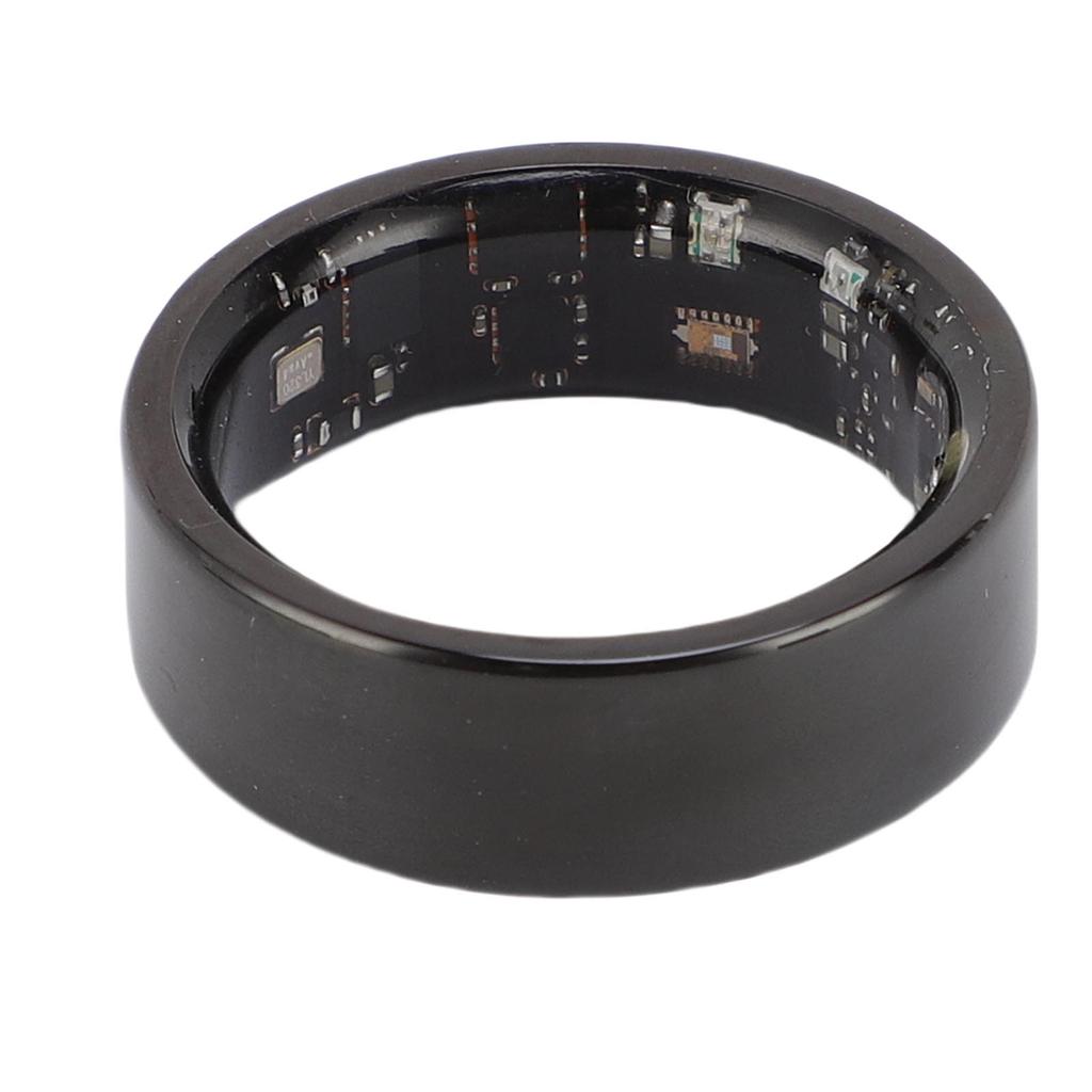 Умное кольцо здоровья для женщин и мужчин, фитнес-трекер, подсчет шагов, запись сна и спорта, водонепроницаемость IP68, KR3, черный, размер