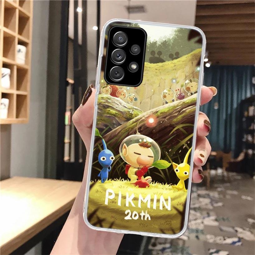 Игровой P-PikminS 4 Мягкий чехол для телефона для Samsung Galaxy A52 A42 A32 A22 A12 A02S A51 A50 A41 A31 A21S A71 A40 A30S A20E A10S A70