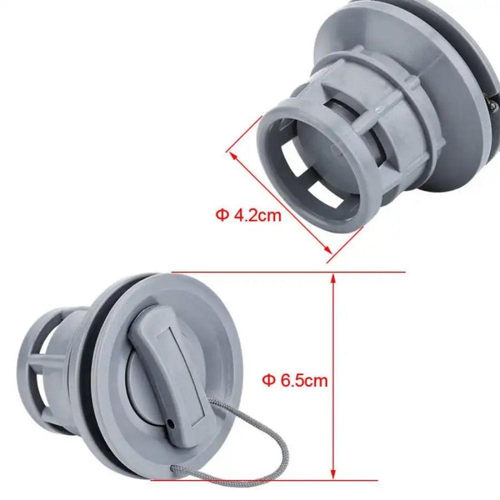 Двойной уплотнитель Клапан для надувной лодки ПВХ Аксессуары для лодки Новая крышка воздушного клапана