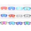 Popular cycling glasses, OEM semi-frame windproof outdoor sports sunglasses
