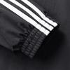 adidas Оригинальная мужская куртка Firebird Woven Stand Collar Retro Fashion Loose Versatile Logo Jacket Black KB2466