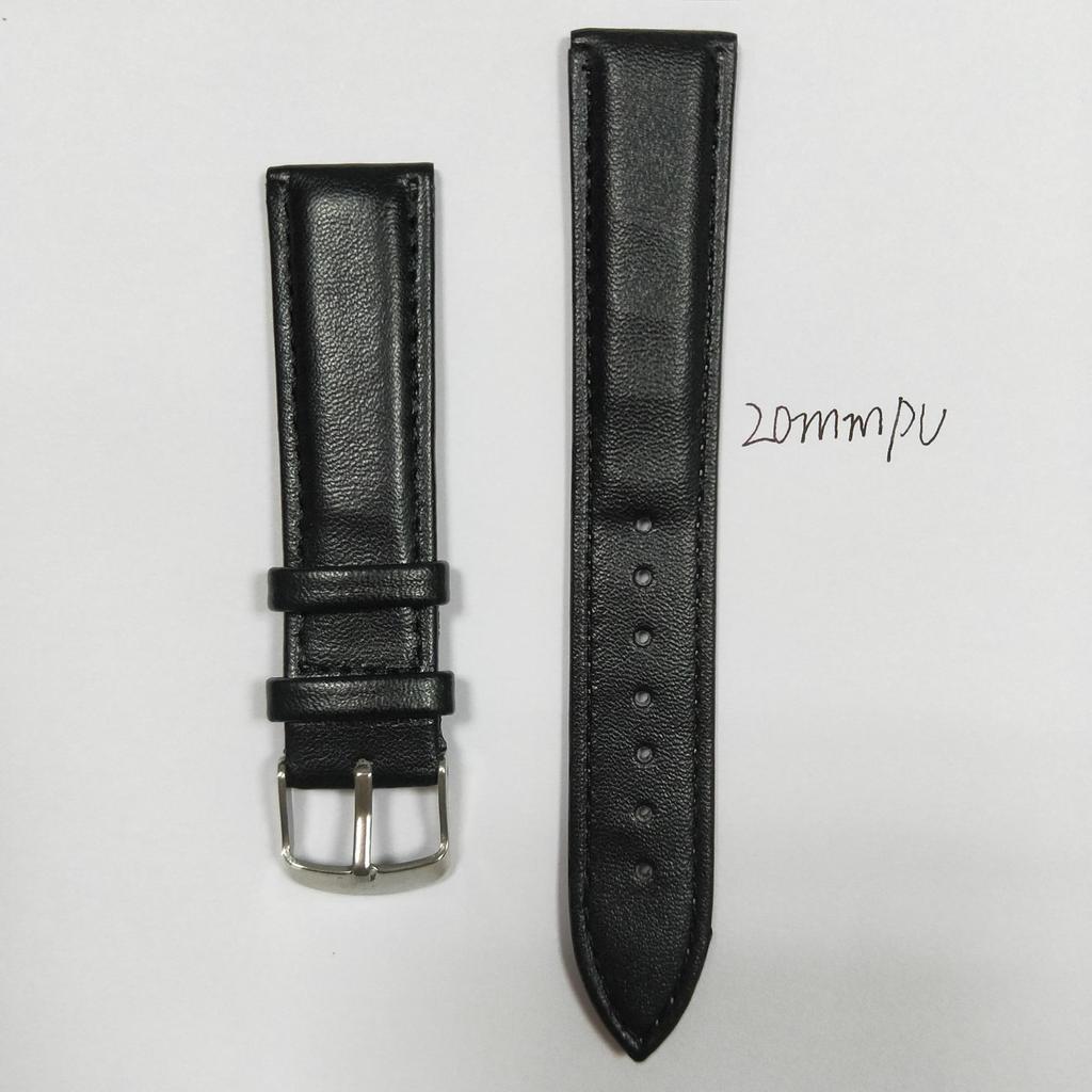 Ремешок для часов из искусственной кожи с узором бамбука, мужской и женский, ПУ кожа, 16/20/22 мм