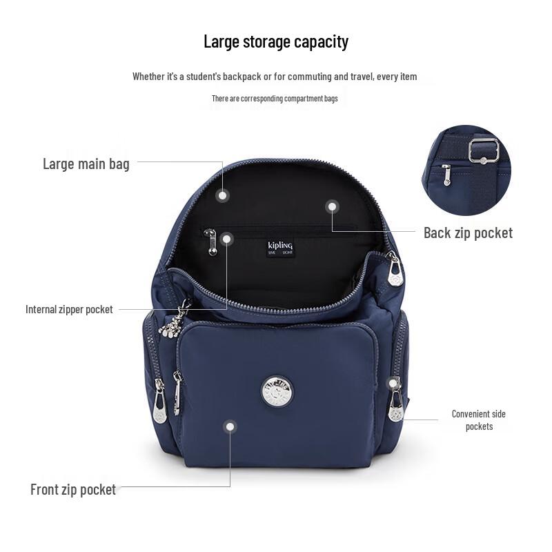Модный рюкзак Kipling City Zip S