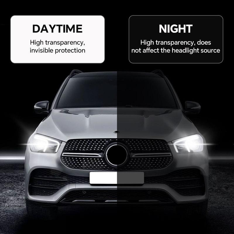 Для Mercedes Benz GLE W167 Базовый - Люкс 2024 2025 Защитная пленка TPU для фар и зеркал заднего вида, устойчивая к царапинам, вырезанная по форме, прозрачная PPF