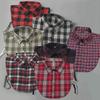 Plaid Fake Collar Shirt Men  Removable False Collar Shirt Fake Collar For Women Men Size 38 To 44 Detachable Nep Kraagie