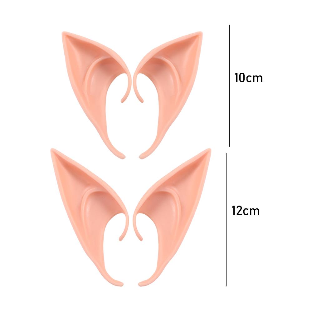 Cute Fairy Cos Accessories Role Play Ear Cuff Jewelry Women Earrings False Ears Elf Ears