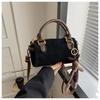 Trendy Women's Square Bag 2024 New Handbag Simple Retro Shoulder Bag Street Fashion Casual Shoulder Bag