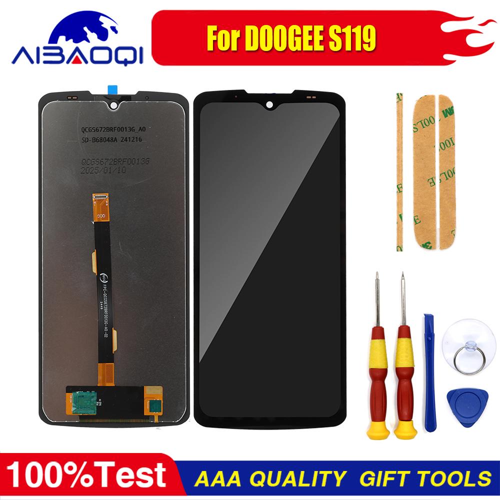 Touch Display For DOOGEE S118 Pro 5G S119 V30 V30T S100 Pro S110 S118 V30 Pro V31 GT V Max Plus V Max Pro Screen LCD Parts