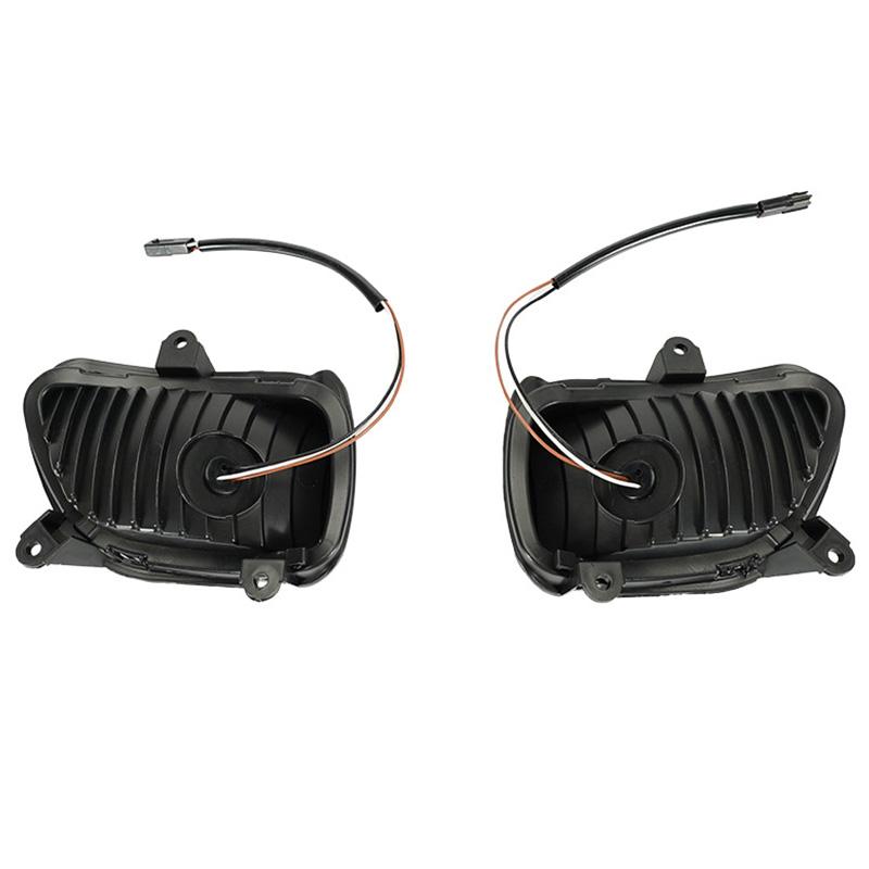 1pair Motorcycle Indicators Turn Signal light Side Rear View Mirror turn Signal Fit For Honda Goldwing GL1800 2001-2017