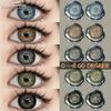 2PCS PATTAYA Colored Contact Lenses for Eyes 0 ~ -8.00 Prescription Myopia Contact Lenses Natural Lens Beauty Cosmetics