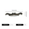 Zinc Alloy Mini Drawer Handles - Antique Jewelry Box Pulls, Decorative Cabinet Hardware for Gift Packaging & DIY Craft