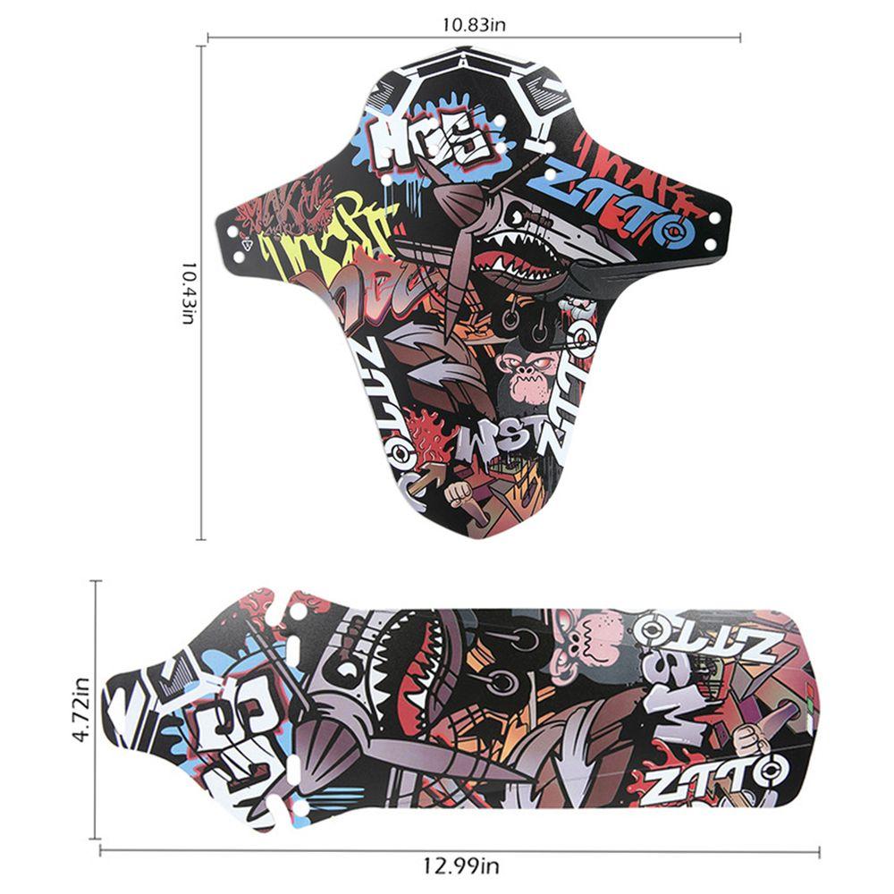 Long Short Mountain Bike Front Rear Road Bike Fenders Wheel Wings Cycling Accessories Mudguard
