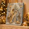 Holiday Gift Ideas for Family Nativity Faux Pearl Art Kit Holy Painting DIY Catholic Prayer Corner Decorations 3D Religious Craft Set Adults