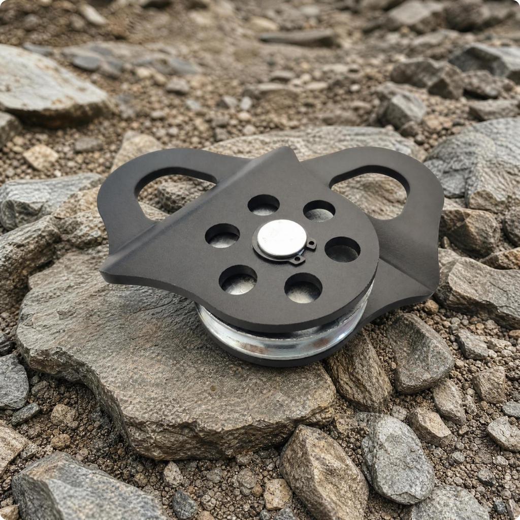 Winch Pulley Block High Strength Rope Rigid for Outdoor Rigging