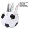 Подставка для ручек в виде футбольного мяча, пластиковый контейнер для хранения в форме футбола, многофункциональный настольный органайзер для ручек, карандашей, кистей для макияжа, офисные принадлежности