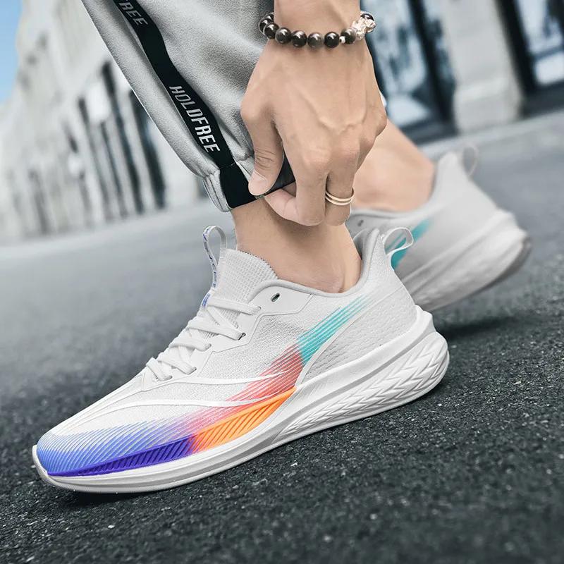 2024 New Shoes For Men Sneakers Male Casual Mens Shoe Tenis Luxury Shoes Trainer Race Breathable Shoes Fashion Loafers Running