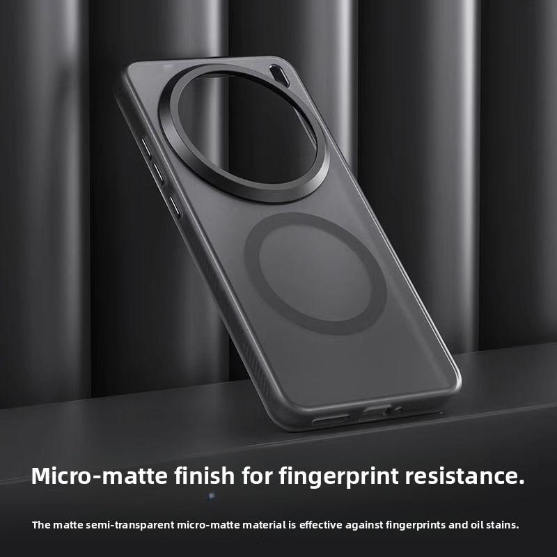 Для Magsafe Магнитный Чехол Для VIVO X300 Pro X 300 Роскошный Матовый Прозрачный С Texture Кожи Защитный Бампер Камеры Для VIVO X300 Pro